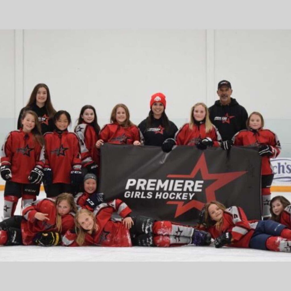 Premiere Girls Hockey team